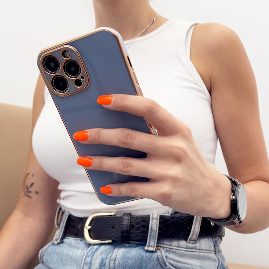 Color Umschlag Rückseite Metallisch Gold (Redmi Note 11 / 11S 4G)