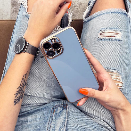 Color Umschlag Rückseite Metallisch Gold (Redmi Note 11 / 11S 4G)