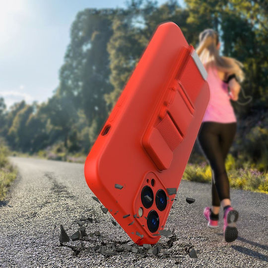 Seil Rückseite Umschlag Silikon 1mm mit Nackenriemen Rote (Galaxy A53)