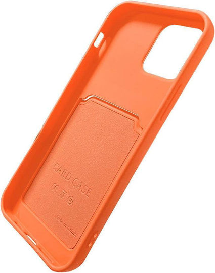Card Портмоне Силикон Червен (Galaxy S21 5G)