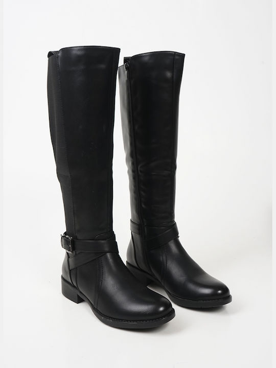 Piazza Shoes Riding Boots with Rubber Black