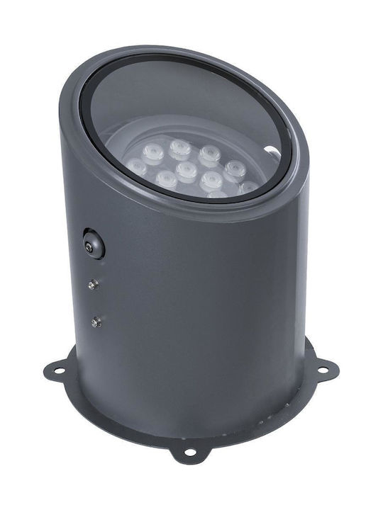 GloboStar Floodmilo Proiector LED Pentru Exterior 24W RGBW IP67 Gri