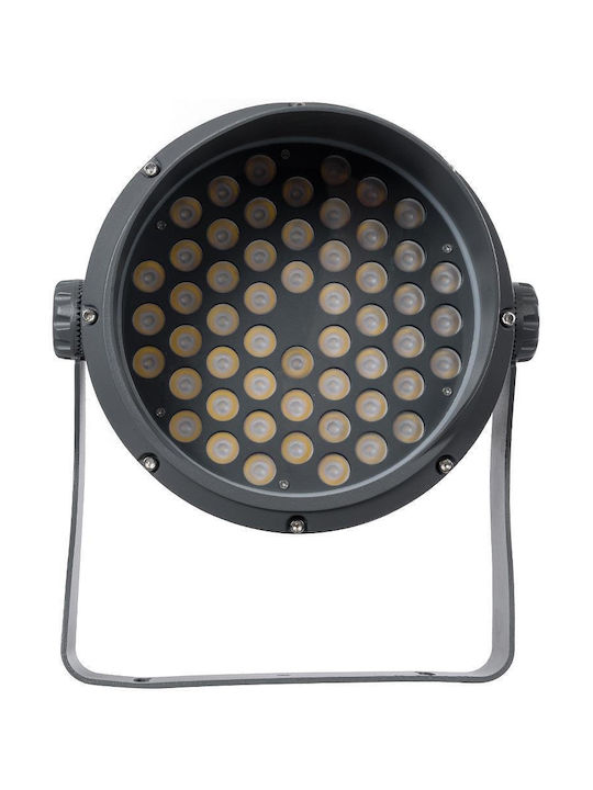 GloboStar Flooddimo Outdoor LED Wall Washer 54W with Natural White Light IP67 White