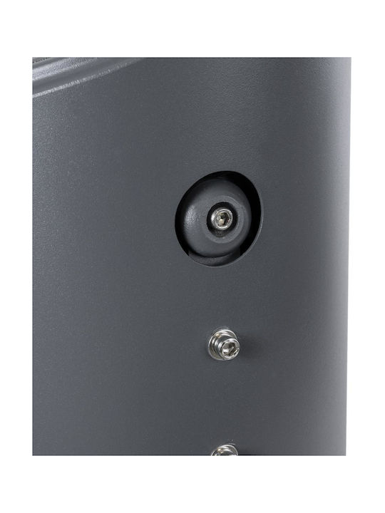 GloboStar Floodmilo Außenstehlampe LED 12W mit Natürliches Weiß Licht IP67 Weiß