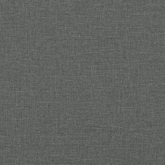 Τριθέσιος Καναπές Σκούρο Γκρι 198x77x80εκ.