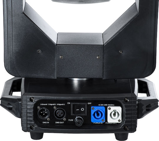 GloboStar Light Mod Лъч LED DMX с Роботска глава RGBW