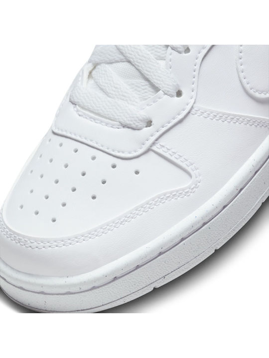 Court Borough Low Recraft Kids Sneakers White