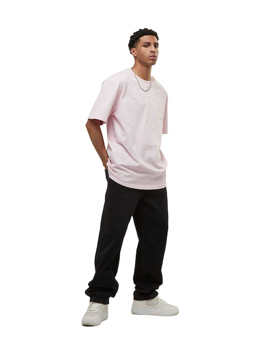 Ανδρικό Παντελόνι Τζιν με Loose Baggy Εφαρμογή Vintage Black