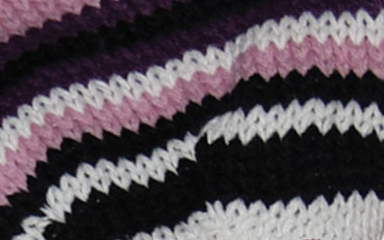 Knitted Beanie Cap Purple