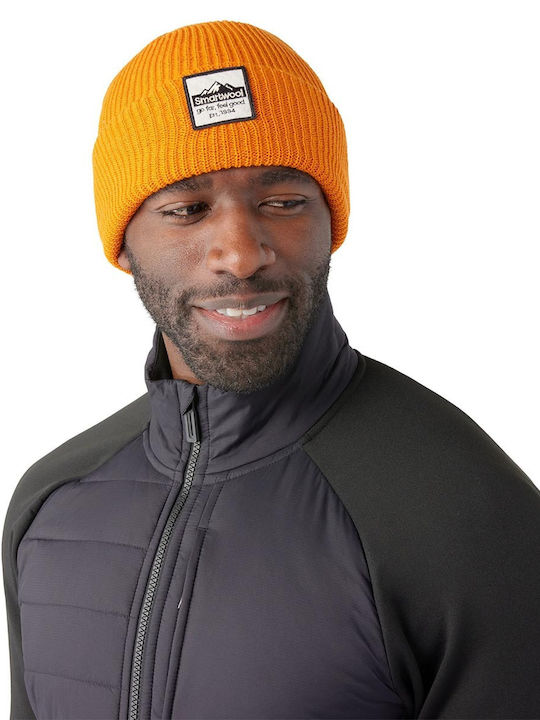 Smartwool Knitted Beanie Cap Orange