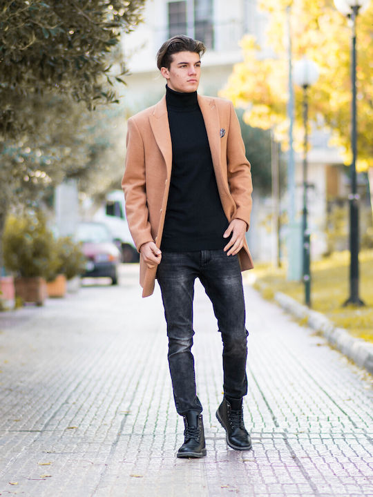 Men's Coat Beige