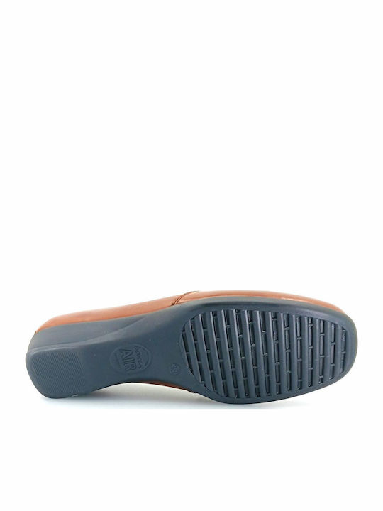 Ανατομικά Γυναικεία Slip-On Δερμάτινα Ταμπά