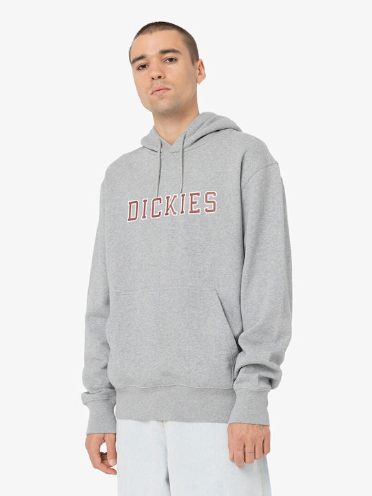 Dickies Herren Sweatshirt mit Kapuze Grey Melange