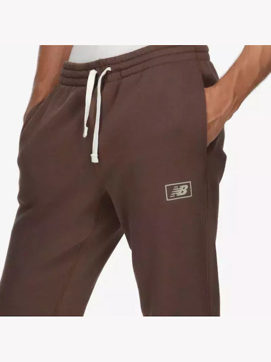 Jogginghose mit Gummizug Brown