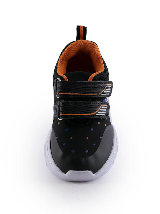 Kids Sneakers with Scratch Black