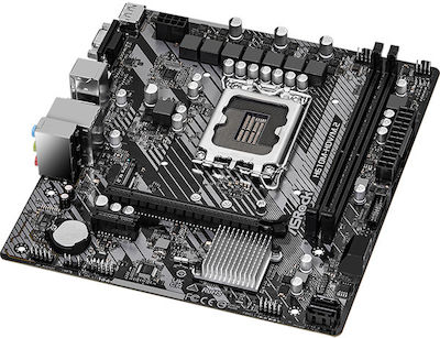 ASRock H610M-HDV/M.2 R2.0 Motherboard Micro ATX με Intel 1700 Socket