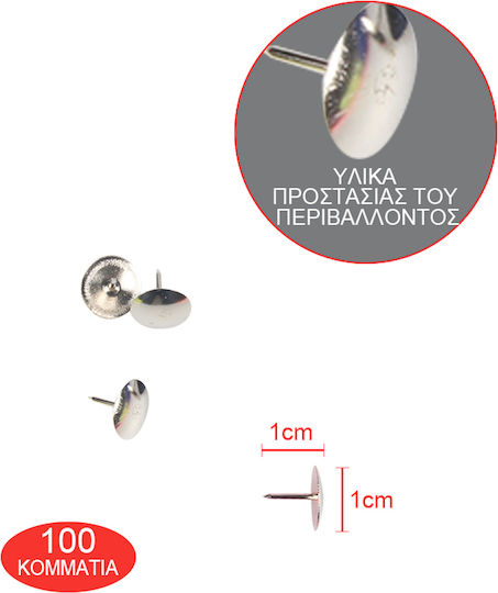 Tpster 100 Reißnägel 10mm 25963