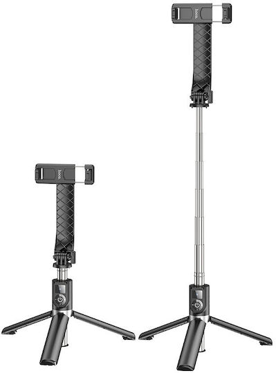Hoco Selfie Stick with Remote Control K20 Prior Black