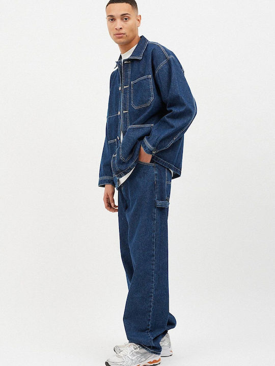Pantaloni Jeans pentru Bărbați Gri