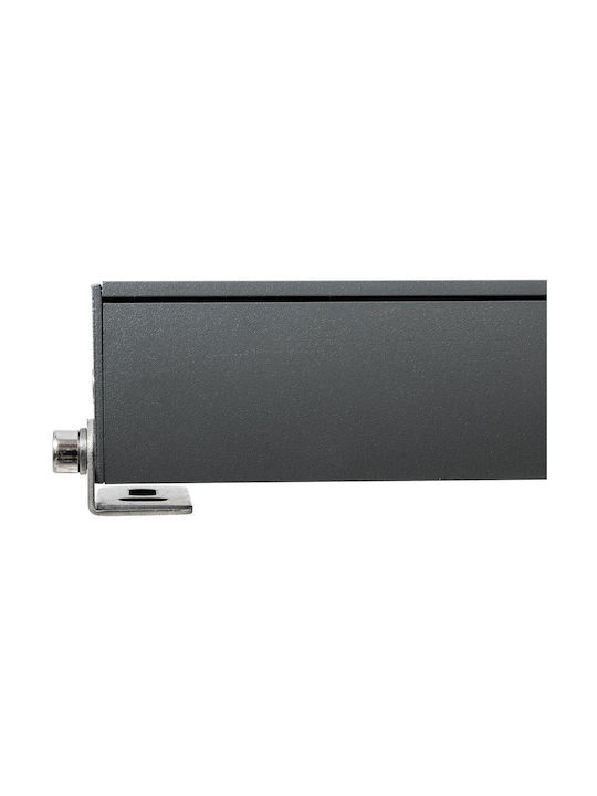 GloboStar Lampa De Podea Pentru Exterior LED Mașină De Spălat Pe Perete 18W Cu Lumină Alb Cald IP67 Gri
