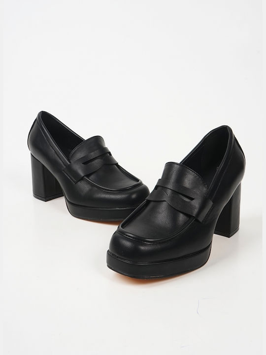 Piazza Shoes Black Heels