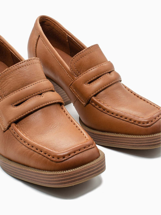 Pantofi cu toc Maro