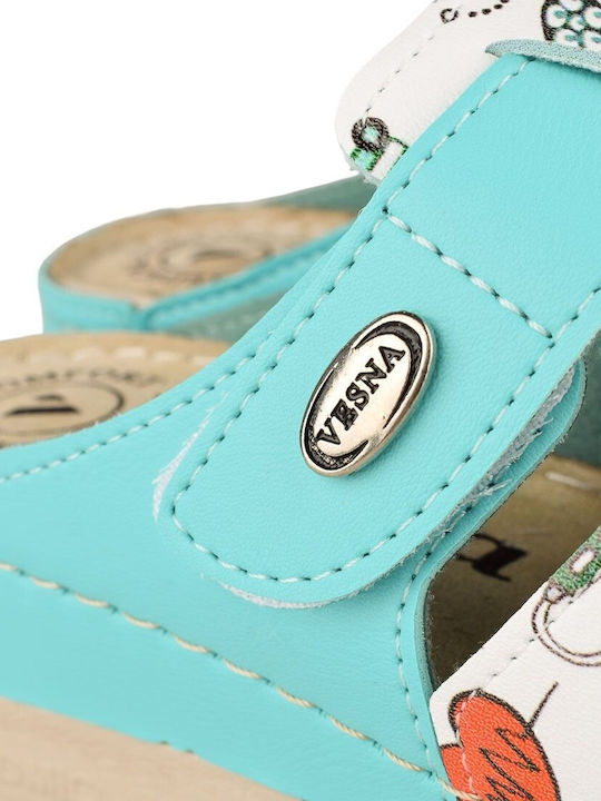 Vesna Damen Anatomisch Clogs Weiß