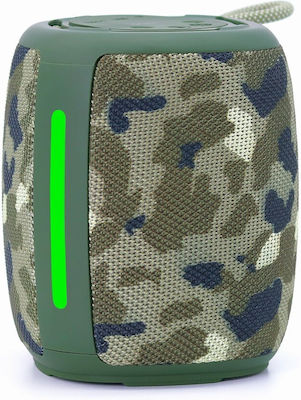 Gembird SPK-BT-LED-03-CM Bluetooth Speaker 5W Light Camo