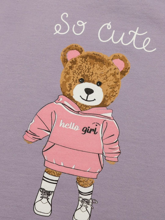 Minerva Детска пижама Зимна Лилав Cute