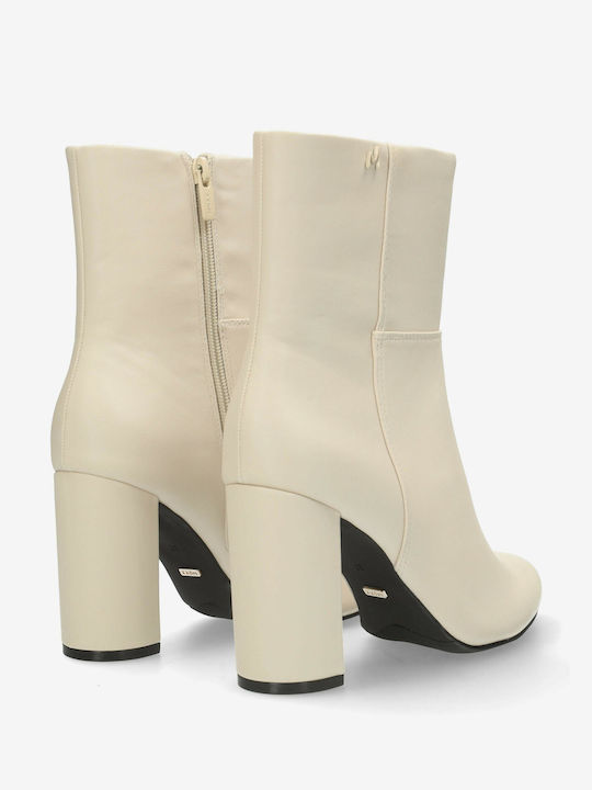 Mexx Damen Knöchelstiefel Beige