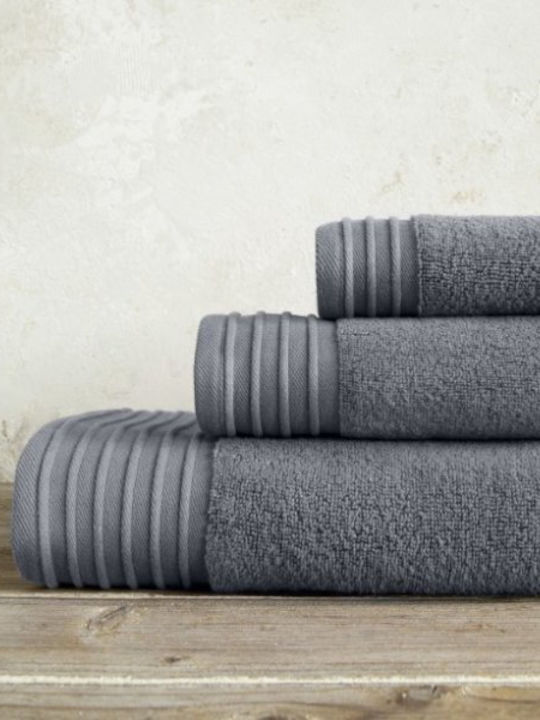 Nima Bath Towel Feel Fresh 32406 90x145cm. Night Gray