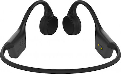 Creative Free Mini Bone Conduction Bluetooth Handsfree Ακουστικά με Αντοχή στον Ιδρώτα Μαύρα