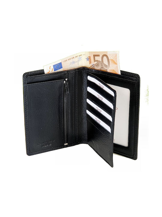 Herren Brieftasche Karten mit RFID Schwarz