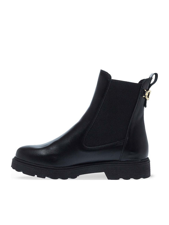Leather Women's Chelsea Boots Black