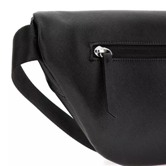 New Guess Men\'s Blue and Black Belt Bag SZ M GUESS Blue Bags for Men for sale | eBay main image 4