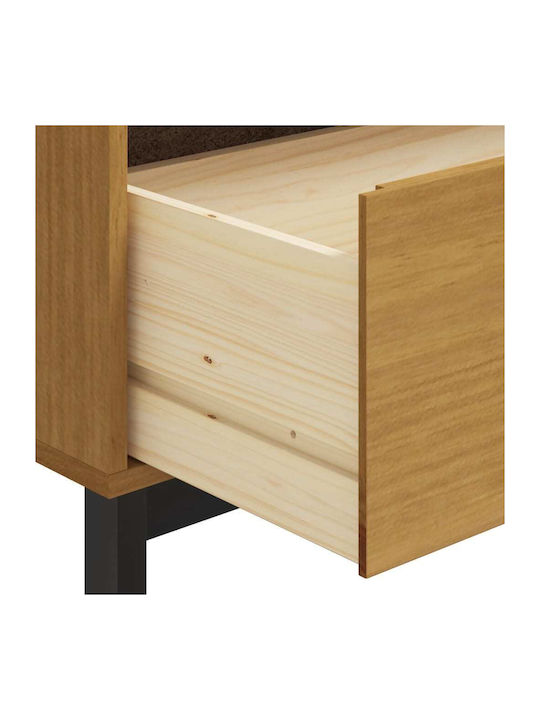 Мебели за съхранение с чекмеджета Кафяв 80x40x80см