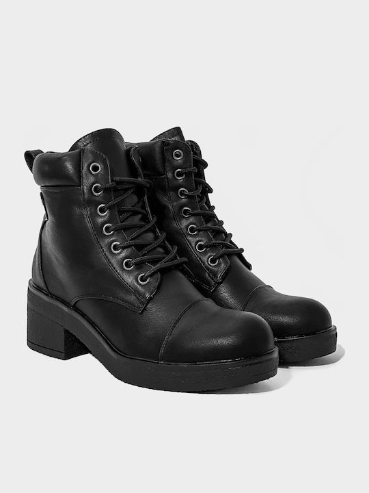 Stiefeletten Damen Schwarz