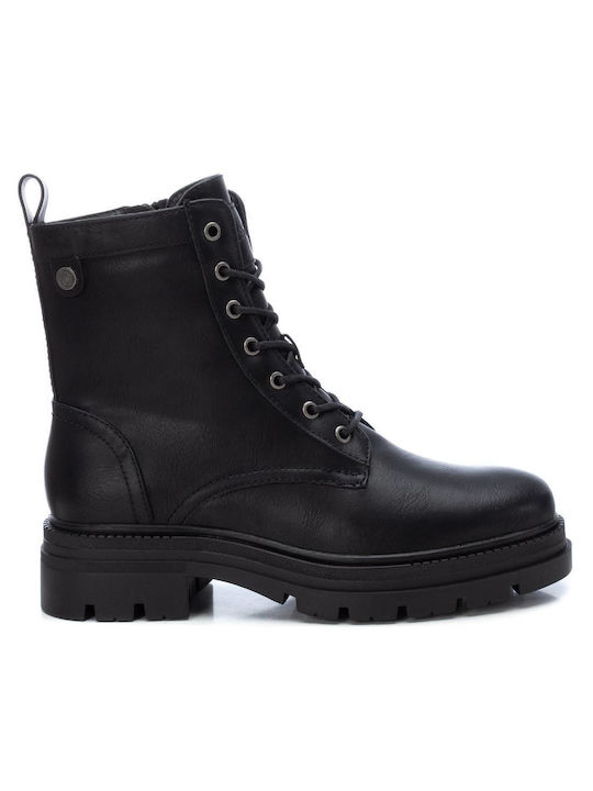 Refresh Damen Knöchelstiefel Schwarz