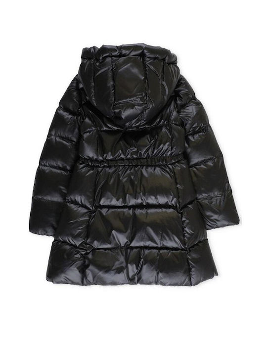 Ralph Lauren Kinderjacke Lang mit Futter & Kapuze Schwarz