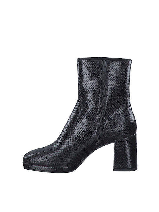 S.Oliver Women's Ankle Boots with Medium Heel Black