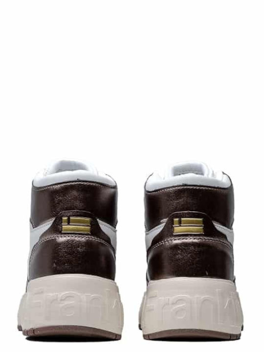 Adidași Flatforms tip Botine Pentru Femei Alb / Pewter