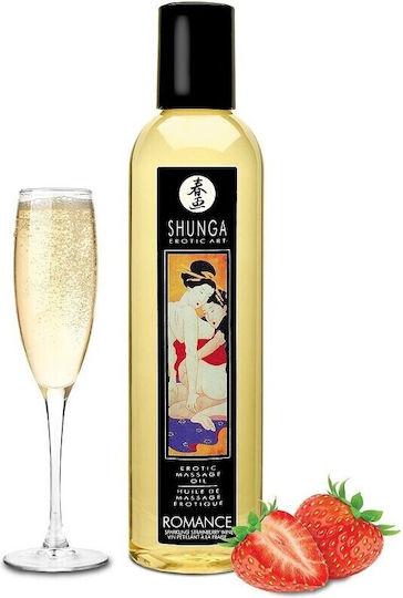 Shunga Λάδι για Μασάζ με Άρωμα Strawberry 60ml