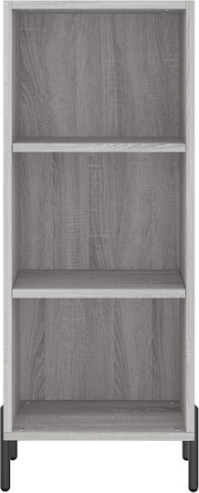 Bibliothek Grau 34.5x34x180cm
