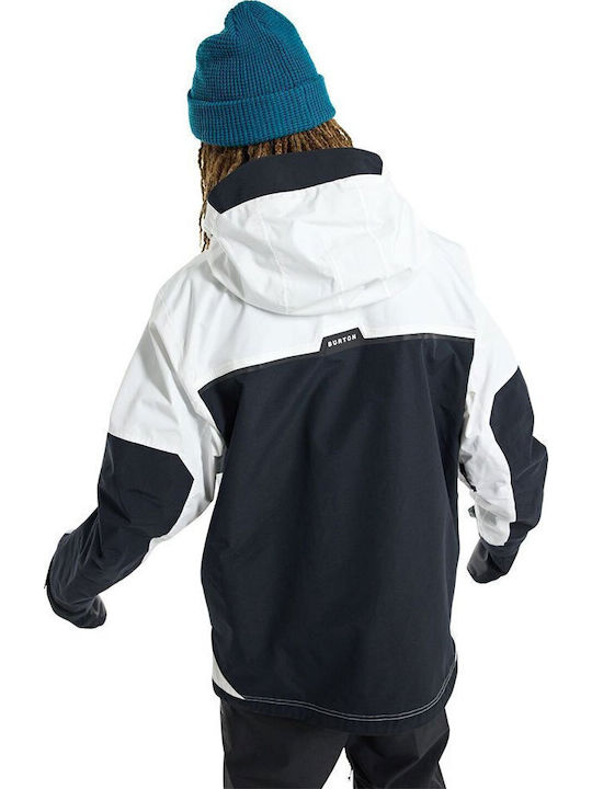 Burton 214691-101 Мъжко Яке за Ски и Сноуборд Бял