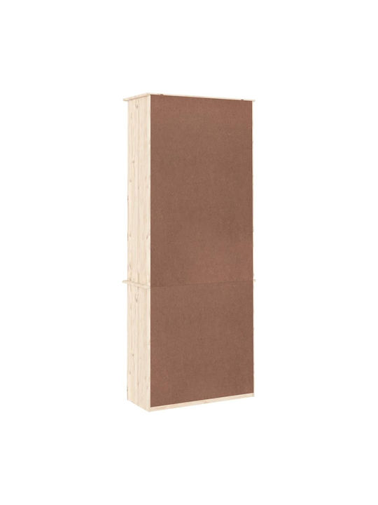 Bibliotecă Bej 77x35x186,5 cm