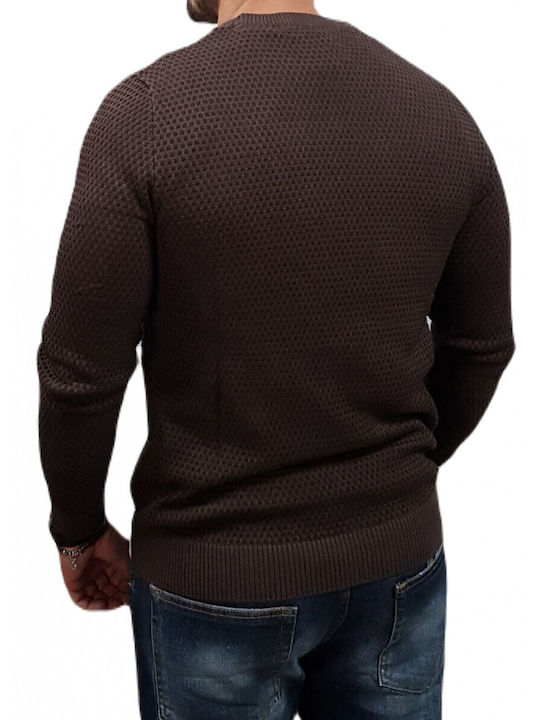 Jack & Jones Pulover Seal Brown
