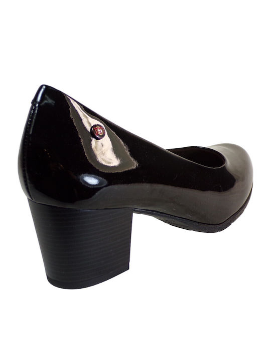 Patent Leather Black Heels