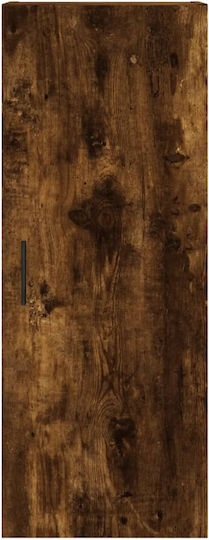 Bibliotecă Stejar Fumuriu 34.5x34x180 cm