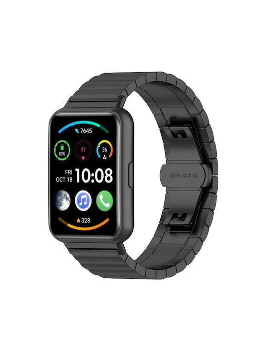 One-bead Metal Strap Black (Huawei Watch Fit 2) One-bead Metal Strap Black (Huawei Watch Fit 2)