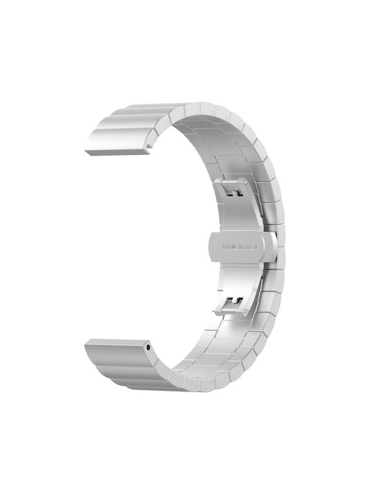 Fit Mini One Bead Metal Steel Watch Strap Stainless Steel Silver (Huawei Watch Fit mini)